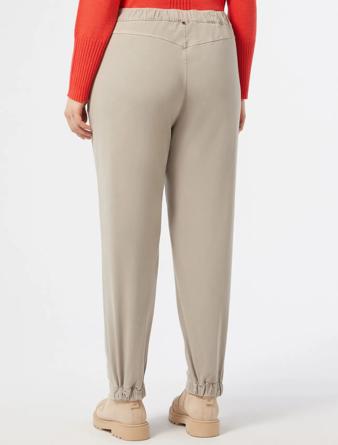 Clearance Marina Rinaldi Gabardine trousers TURTLEDOVE