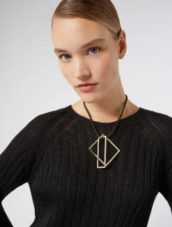 Hot Marina Rinaldi Geometric-pendant necklace GOLD