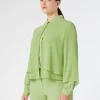 Discount Marina Rinaldi Georgette jacket OLIVEGREEN