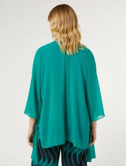 Sale Marina Rinaldi Georgette shrug JADE