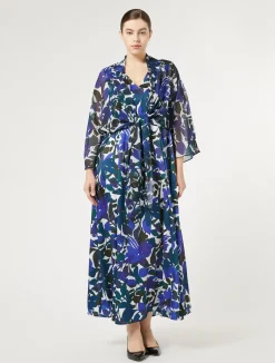 Best Marina Rinaldi Georgette shrug COFFEE