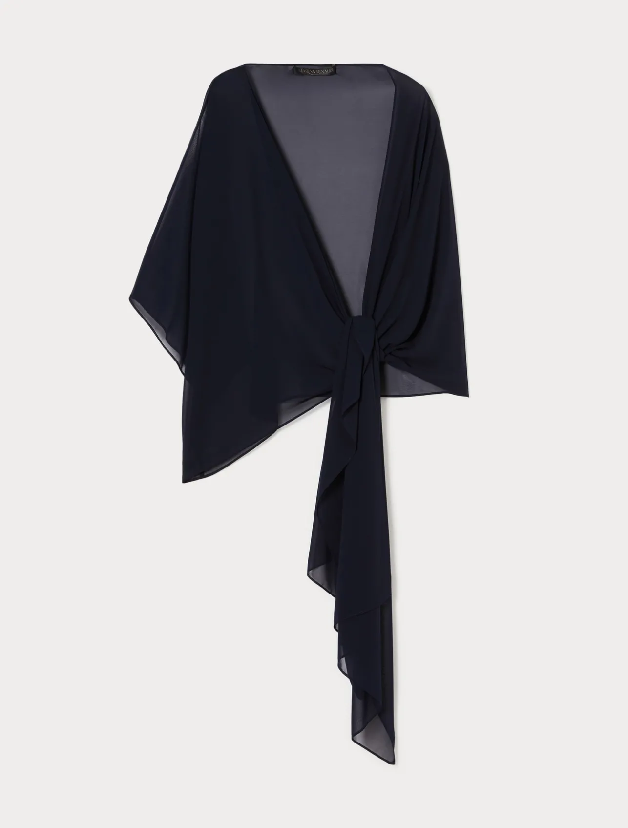 Hot Marina Rinaldi Georgette stole MIDNIGHTBLUE