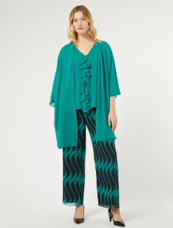 New Marina Rinaldi Georgette top JADE