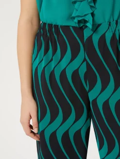 Hot Marina Rinaldi Georgette trousers ULTRAMARINE