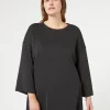 Hot Marina Rinaldi Interlock jersey sweatshirt BLACK