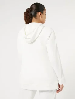 Hot Marina Rinaldi Interlock jersey sweatshirt WHITE