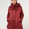 Outlet Marina Rinaldi Iridescent fabric lining RED