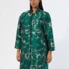 Online Marina Rinaldi Jacquard duster coat NUDO