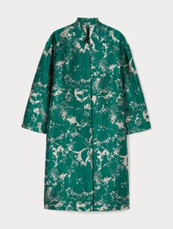 Online Marina Rinaldi Jacquard duster coat NUDO
