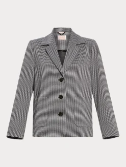 Hot Marina Rinaldi Jacquard jersey jacket BLACK
