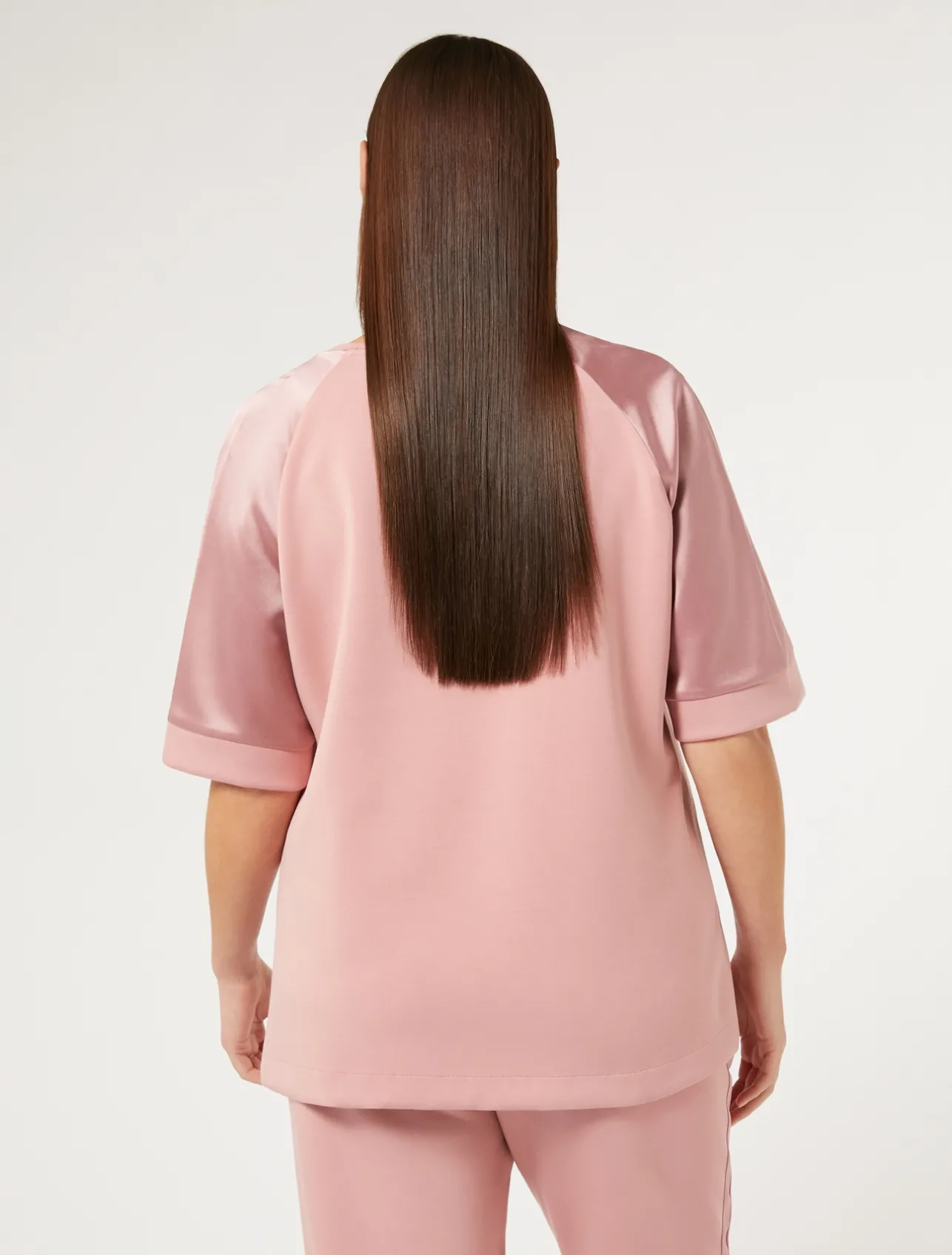 Best Marina Rinaldi Jersey sweatshirt ANTIQUEROSE