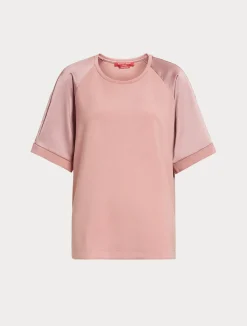 Best Marina Rinaldi Jersey sweatshirt ANTIQUEROSE