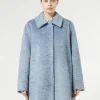 Outlet Marina Rinaldi Jersey coat LIGHTBLUE