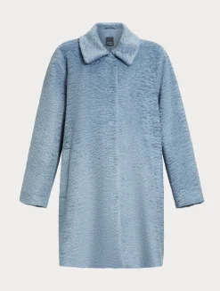 Outlet Marina Rinaldi Jersey coat LIGHTBLUE