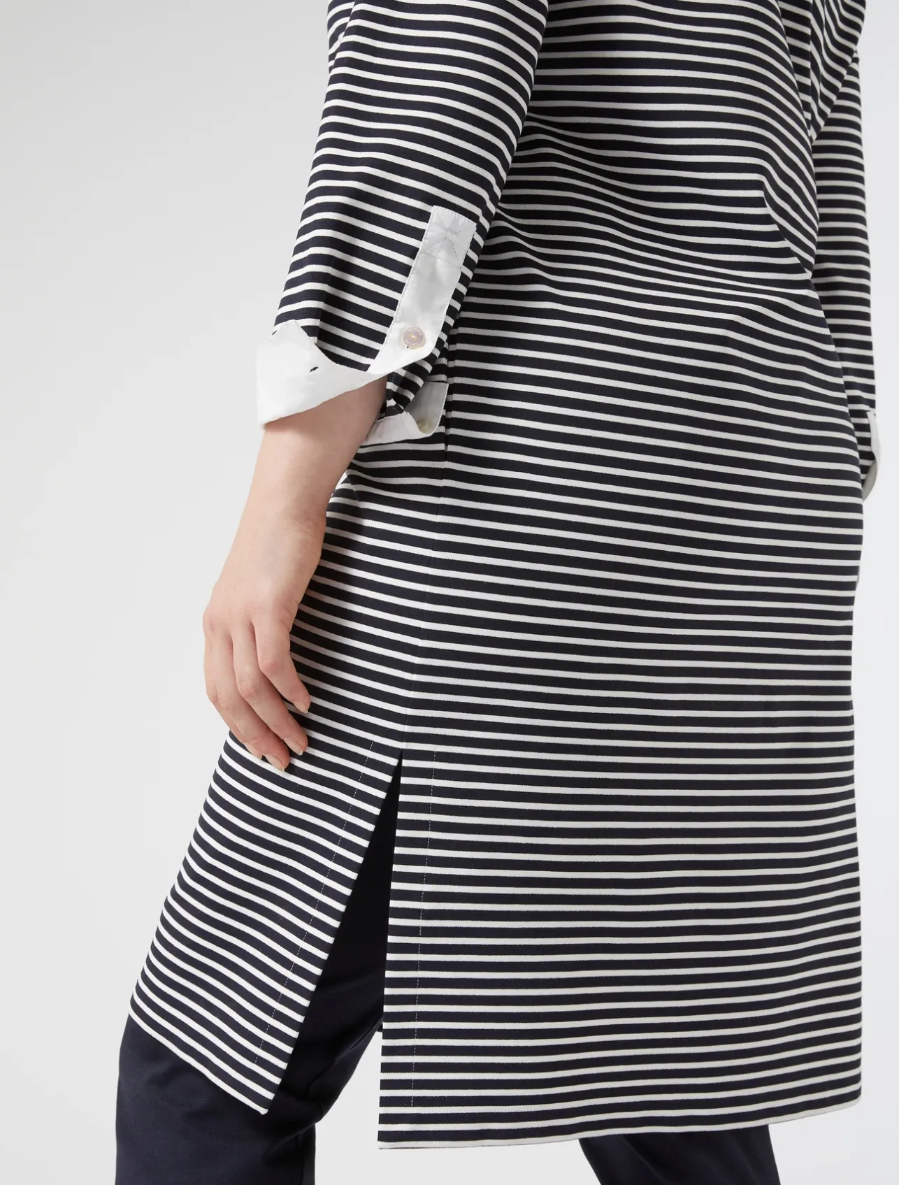 Sale Marina Rinaldi Jersey dress NAVY