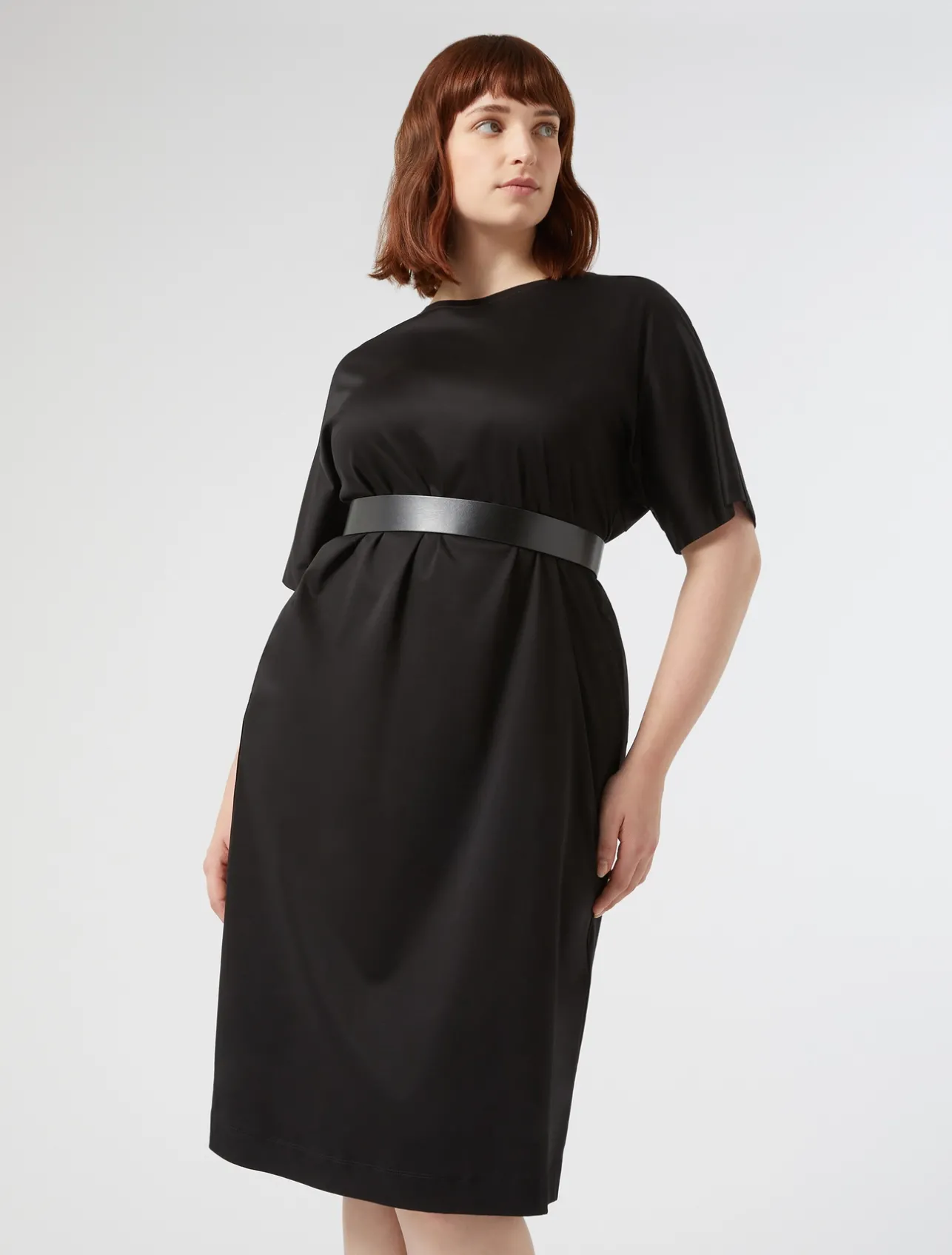 New Marina Rinaldi Jersey dress BLACK
