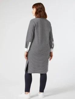 Sale Marina Rinaldi Jersey dress NAVY