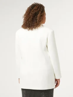 Hot Marina Rinaldi Jersey jacket WHITE