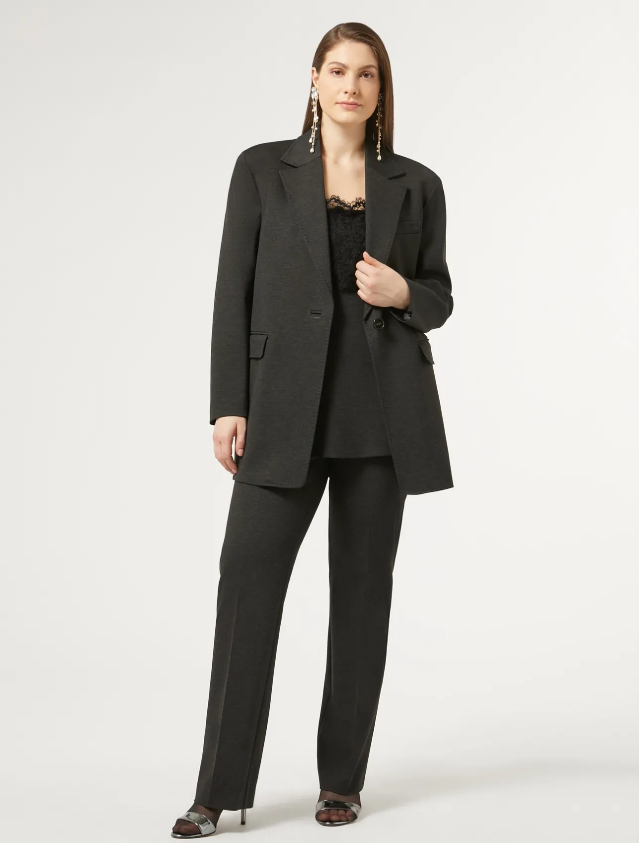 Discount Marina Rinaldi Jersey jacket DARKGREY
