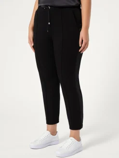 Sale Marina Rinaldi Jersey joggers BLACK