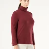 Online Marina Rinaldi Jersey jumper AUBERGINE