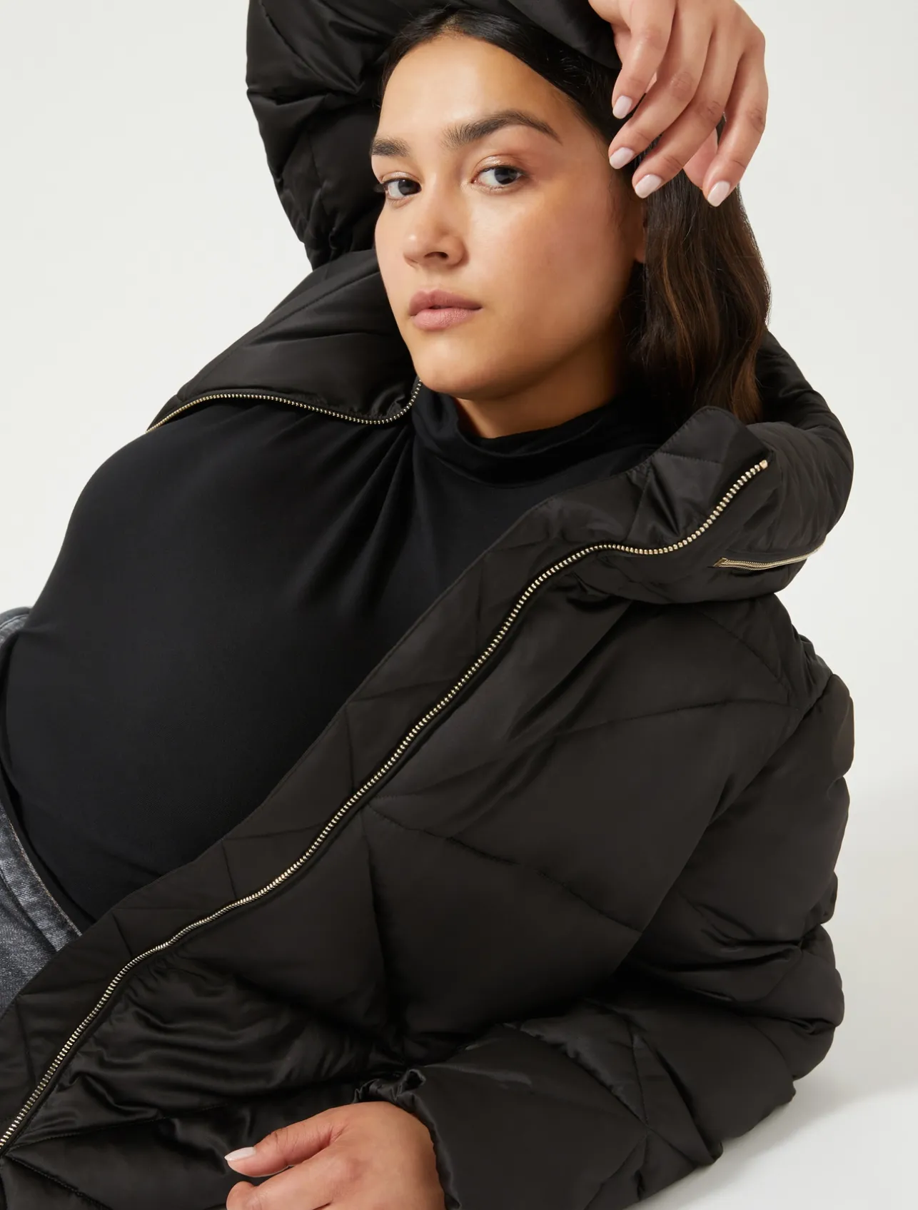 Fashion Marina Rinaldi Jersey jumper BLACK