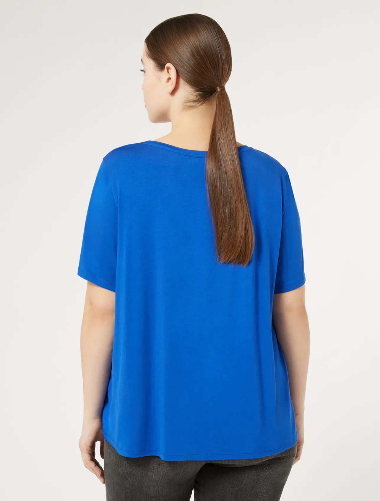 Hot Marina Rinaldi Jersey print T-shirt CORNFLOWERBLUE
