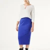 Outlet Marina Rinaldi Jersey skirt PURPLE