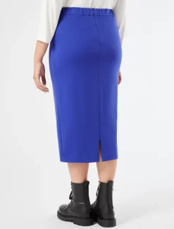 Outlet Marina Rinaldi Jersey skirt PURPLE