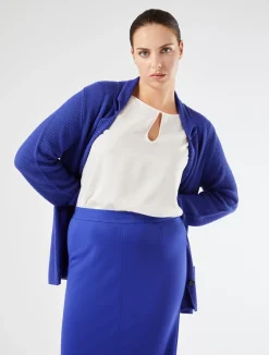 Outlet Marina Rinaldi Jersey skirt PURPLE