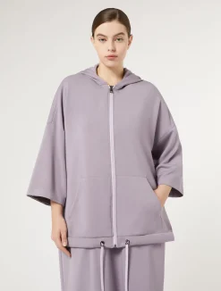 Best Marina Rinaldi Jersey sweatshirt WISTERIA
