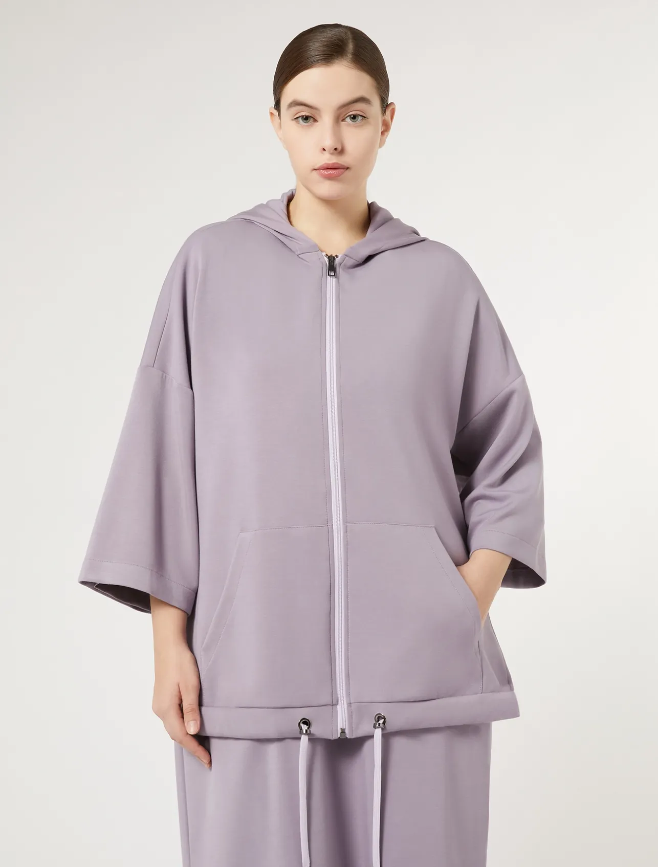 Best Marina Rinaldi Jersey sweatshirt WISTERIA