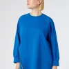 Fashion Marina Rinaldi Jersey sweatshirt TURQUOISE