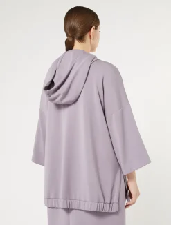 Best Marina Rinaldi Jersey sweatshirt WISTERIA