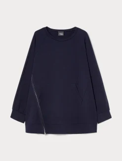 Online Marina Rinaldi Jersey sweatshirt MIDNIGHTBLUE
