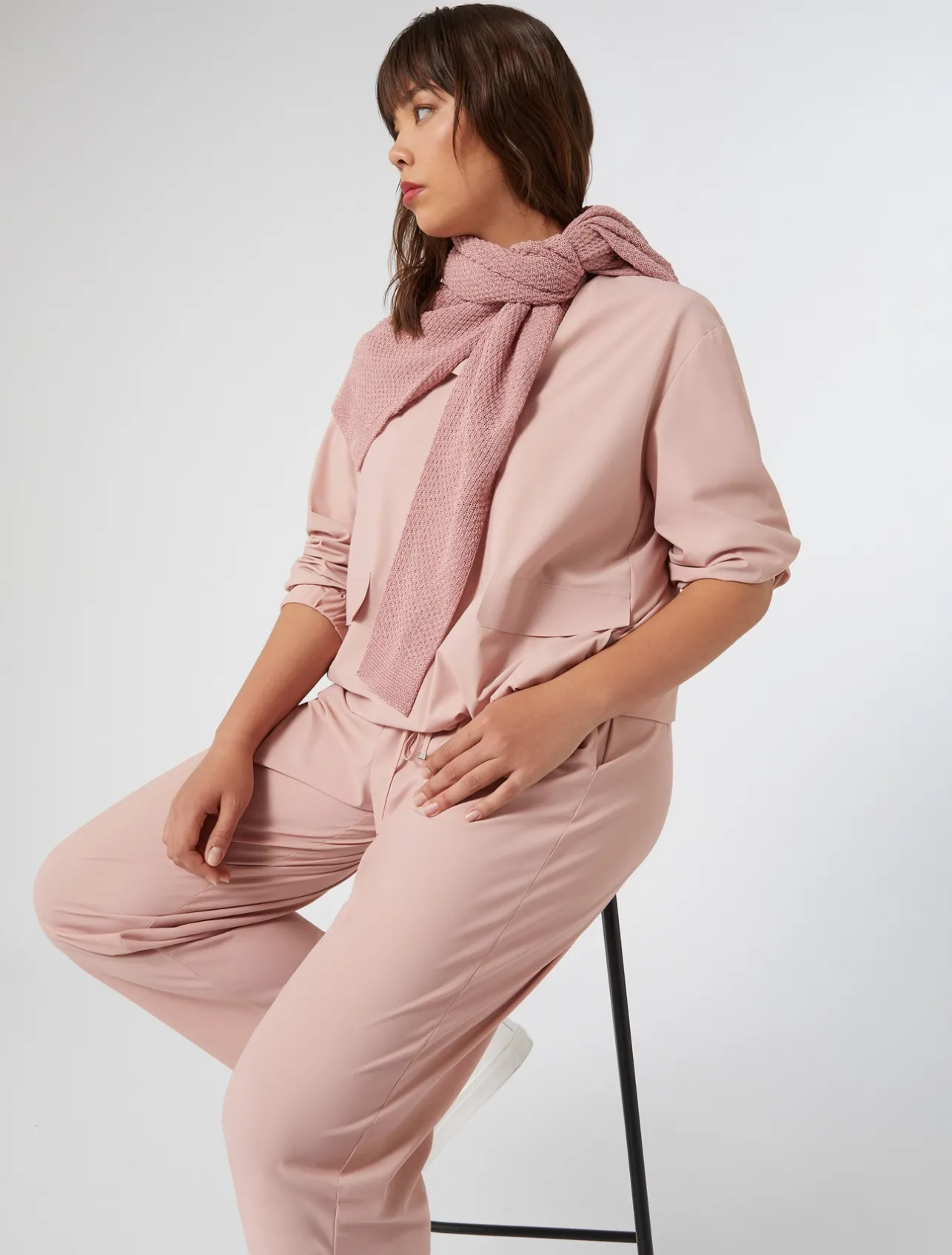 Clearance Marina Rinaldi Jersey sweatshirt PINK