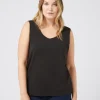 Clearance Marina Rinaldi Jersey top BLACK