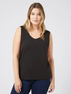 Clearance Marina Rinaldi Jersey top BLACK