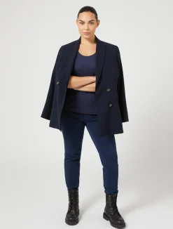 Online Marina Rinaldi Jersey top CORNFLOWERBLUE