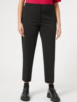 Online Marina Rinaldi Jersey trousers BLACK
