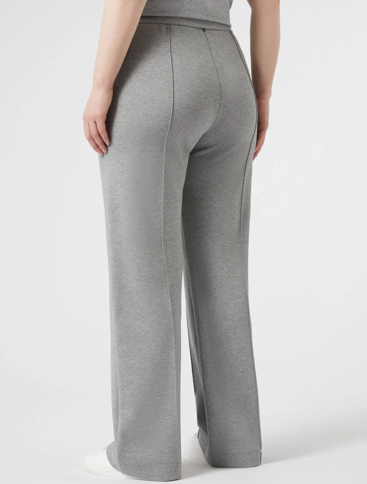 Best Marina Rinaldi Jersey trousers LIGHTGREY
