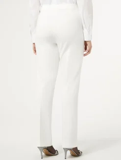 New Marina Rinaldi Jersey trousers WHITE