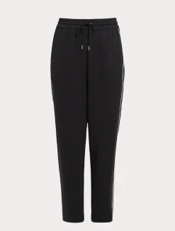 Fashion Marina Rinaldi Jersey trousers BLACK