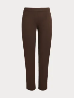 Outlet Marina Rinaldi Jersey trousers BROWN