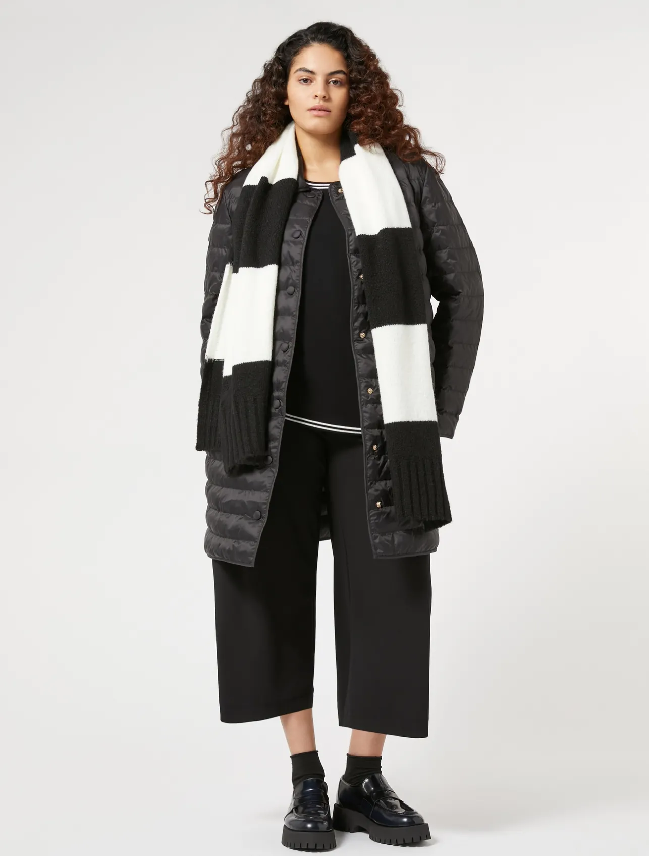 Sale Marina Rinaldi Jersey trousers BLACK