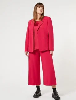 Fashion Marina Rinaldi Jersey trousers FUCHSIA