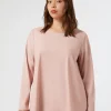 New Marina Rinaldi Jersey T-shirt PINK