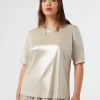 Discount Marina Rinaldi Jersey T-shirt SAND