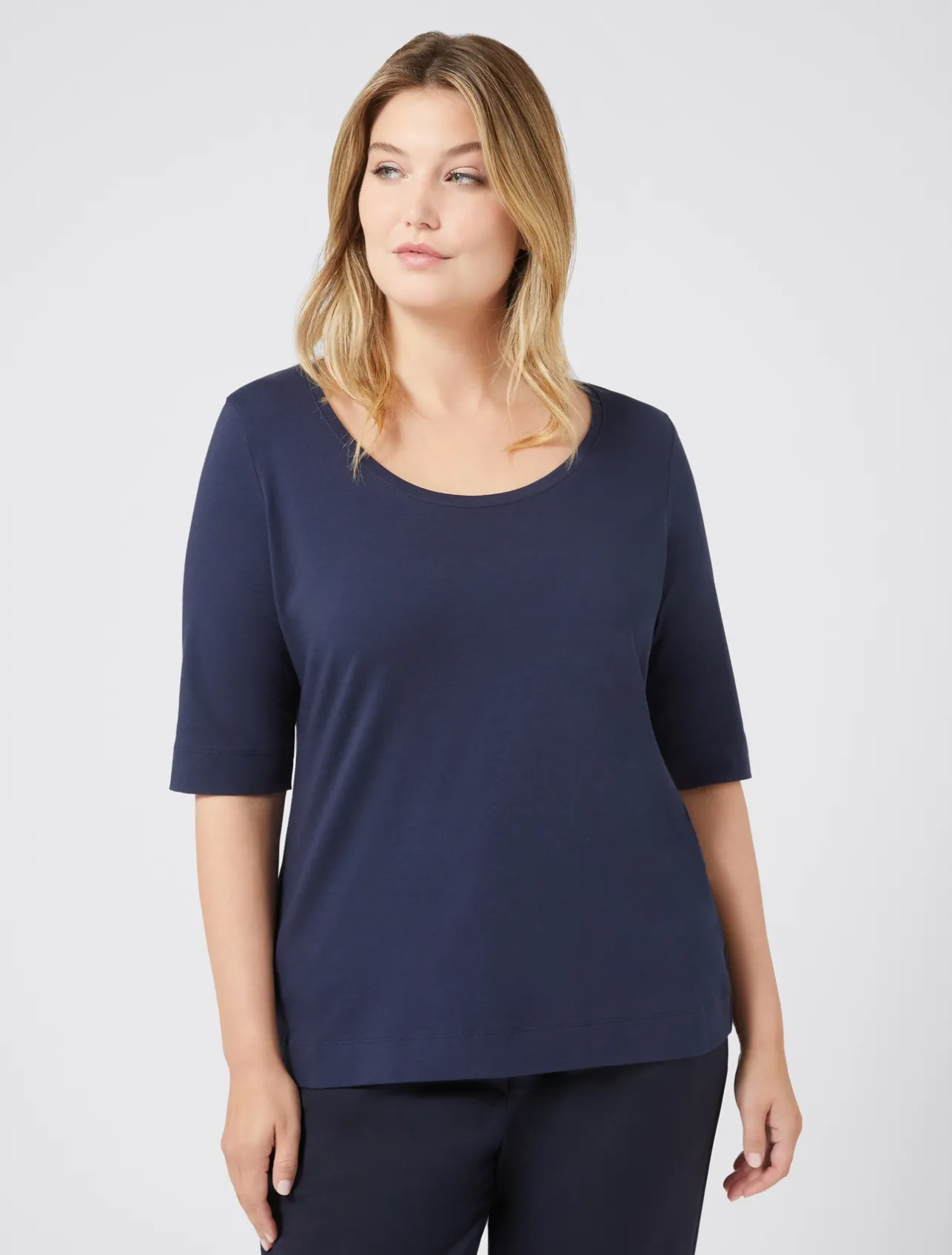 Hot Marina Rinaldi Jersey T-shirt CORNFLOWERBLUE