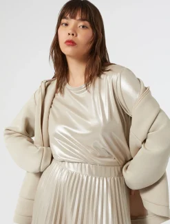 Discount Marina Rinaldi Jersey T-shirt SAND